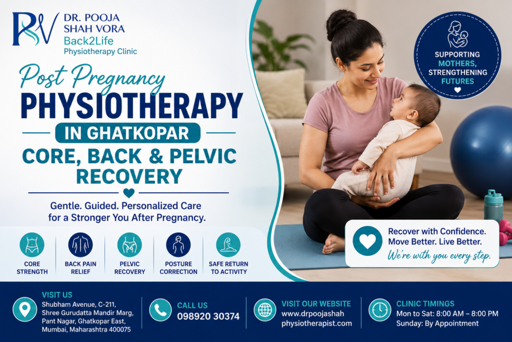 Post pregnancy physiotherapy